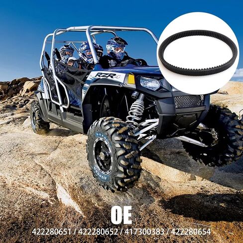 Drive Belt Compatible with 2022-2024 Can-Am Defender HD10 DPS 6x6, 2018 Can-Am Maverick 1000R DPS, Heavy Duty Drive Belt Replacement: 422280651,422280652,417300383,422280654 in Kuwait