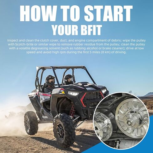 Drive Belt Compatible with 2022-2024 Can-Am Defender HD10 DPS 6x6, 2018 Can-Am Maverick 1000R DPS, Heavy Duty Drive Belt Replacement: 422280651,422280652,417300383,422280654 in Kuwait