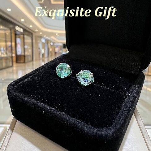 أقراط من التيتانيوم على شكل عين شريرة مسطحة الظهر، مسامير خلفية لولبية خضراء زمردية، لا تسبب الحساسية للأذنين الحساسة، مجوهرات ثقب قيلولة النوم للنساء والفتيات غضروف هيليكس تراغوس، 20 جرام 6 مم in Kuwait