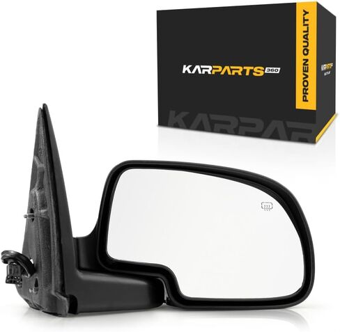 For Chevy Silverado 1500 1999 2000 2001 2002 Door Mirror Passenger Side | Power Remote | Heated | Chrome | Replacement For 335-5401R3ECH, 15179830 | GM1321173 in Saudi Arabia
