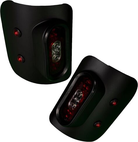 Tail Gunner LED Tail Lights Compatible with Jeep JT Gladiator - Flush Mount, SAE/DOT Approved in Saudi Arabia