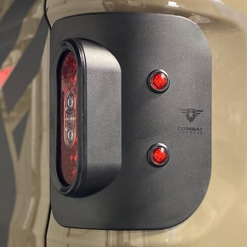 Tail Gunner LED Tail Lights Compatible with Jeep JT Gladiator - Flush Mount, SAE/DOT Approved in Saudi Arabia