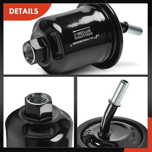 A-Premium Fuel Filter Compatible with Mitsubishi Montero Sport 1997-1999 2.4L, Montero Sport 1997-2003 3.0L, Montero Sport 1999-2004 3.5L in Saudi Arabia