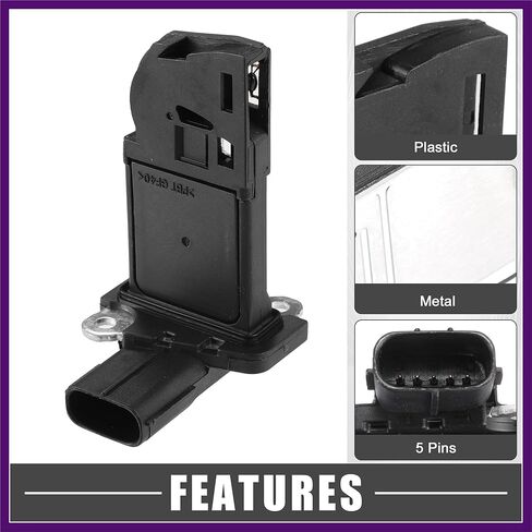 MAF Sensor No.22752508 MAF Mass Air Flow Sensor for Chevrolet Captiva 2.2 D 4WD 03/2011-2231 135 184 a 22 DMH SUV Plastic Black Premium Fit Design in Kuwait