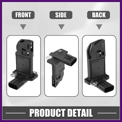 MAF Sensor No.22752508 MAF Mass Air Flow Sensor for Chevrolet Captiva 2.2 D 4WD 03/2011-2231 135 184 a 22 DMH SUV Plastic Black Premium Fit Design in Kuwait