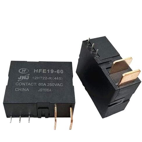 10 قطعة/الوحدة التتابع HFE19-60 12HT22-R 60A 250VAC لفائف مزدوجة المغناطيسي عقد التتابع in Kuwait