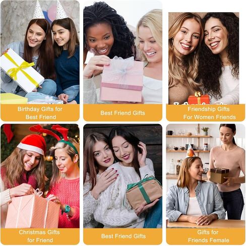 Ouligay أفضل صديق الهدايا المرجعية للنساء محبي الكتاب، علامة كتاب معدنية للقراءة، أفضل صديق هدية عيد ميلاد التخرج للنساء الصداقة لمسافات طويلة لأفضل صديق زميل العمل Bestie Bff Bookish in Kuwait