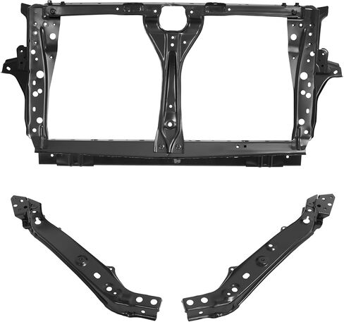 Radiator Support Compatible with 2015-2021 Subaru WRX STI Replacement for SU1225148 53029FJ0939P Electrophoresis Steel Primed Black in Kuwait