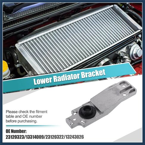 مجموعتان من دعامة المبرد السفلية مع جلبة وسادة مطاطية Radiato لسيارة شيفروليه إمبالا 2014-2020 لسيارة تشيفي ماليبو 2013-2015 لسيارة بويك لاكروس ريجال رقم 23120323 تصميم أنيق in Saudi Arabia