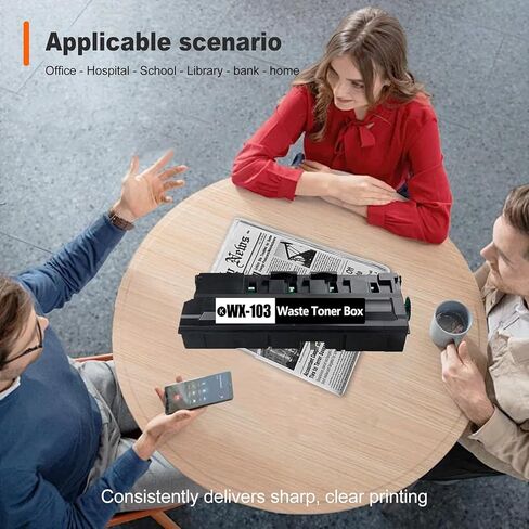 1 حزمة WX-103 استبدال صندوق الحبر الأسود لكونيكا مينولتا WX-103 يعمل مع bizhub 308 C224 C258 C284 C308 C364 C368 C454 C458 C554 C558 C658 MFX-C2280 MFX-C2880 MFX-C3680 | A4NNWY1 in Kuwait