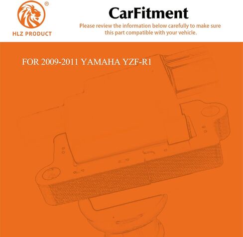 ملف إشعال عالي الطاقة F6T571A 1KB823100000 14B823100000 مجموعة من 1 متوافقة مع 2009-2011 YAMAHA YZF-R1 in Saudi Arabia