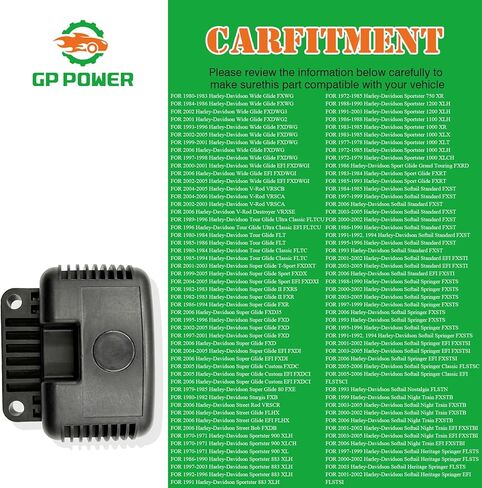 1PC GP POWER 2.4 Ohms Single EFI Ignition Coil Pack 2102-0226 1212007 Compatible With Harley 1200 883 Electra Glide Low Rider FS FXR 2 3 4 Road Glide Night Rod Road King Screamin Eagle Fat Boy in Saudi Arabia