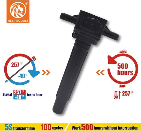 HLZPRODUCT مجموعة ملف الإشعال مكونة من 1 متوافقة مع Yamaha Outboard 115 130 225 250 HP Electrical 1 4 VF115XA VF115LA LF130XA F200XA F225XA F250TUR لاستبدال H6T11271 6P2-82310-00 in Saudi Arabia