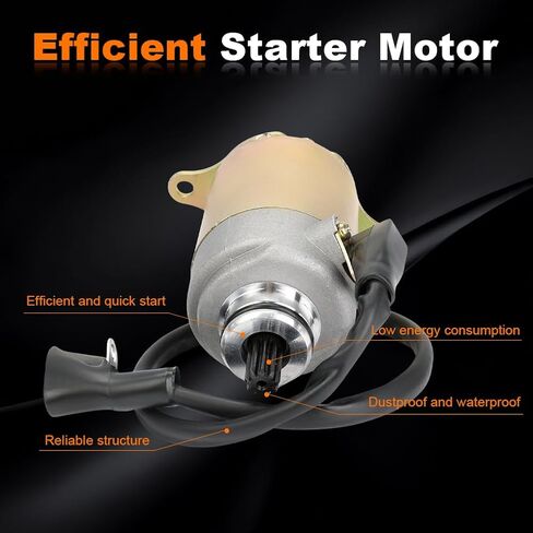 Starter Compatible with GY6 125cc 150cc Scooter Moped Go Karts Quad 4 Wheelers ATV Taotao in Saudi Arabia