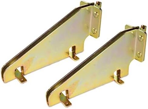 ENJ 2 حزمة من دعامات الرف الثابتة للمسار E، ملحقات المسار E للمقطورة المغلقة، ورشة العمل والجراج، الحد الأقصى للحمل 1800 رطل in Kuwait