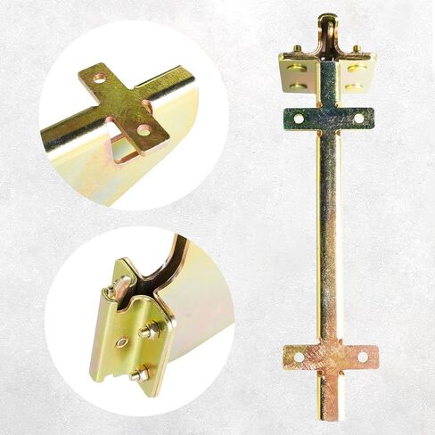 ENJ 2 حزمة من دعامات الرف الثابتة للمسار E، ملحقات المسار E للمقطورة المغلقة، ورشة العمل والجراج، الحد الأقصى للحمل 1800 رطل in Kuwait