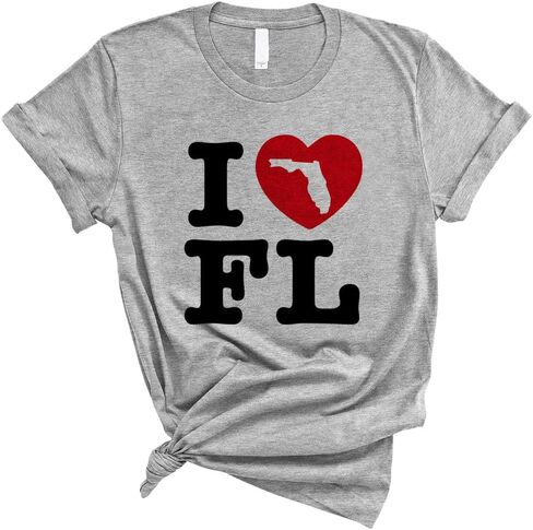 I Love Florida Shirt Unisex in Saudi Arabia