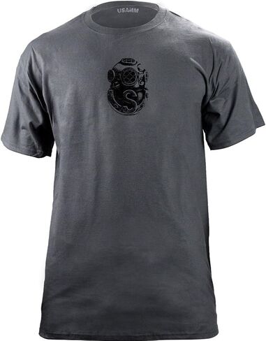 Vintage Army Salvage Diver Badge Subdued Veteran T-Shirt in Saudi Arabia