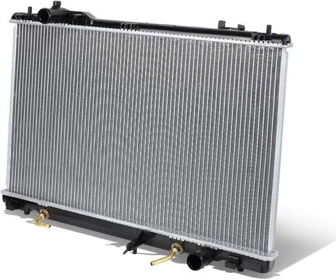مشعاع Auto Dynasty متوافق مع 07-17 Lexus LS460 XF40 AT، DPI 13037 مشعاع تبريد بصف واحد على طراز المصنع، قلب من الألومنيوم in Saudi Arabia