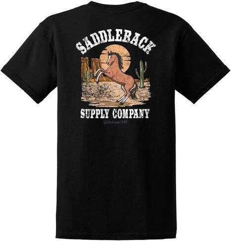 Saddleback Supply Men's Horse with No Name Heavy Tees in Kuwait