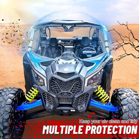 StarknightMT X3 Window Nets Maverick X3 Side Windows Compatible with 2017+ Maverick X3 & X3 Max Front Upper Door Windows in Saudi Arabia