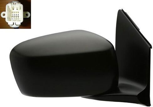 Dorman 955-1701 Passenger Side Power Door Mirror - Folding Compatible with Select Honda Models, Black in Saudi Arabia