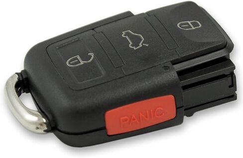 Keyless2Go Replacement for Shell Case Lower Part for Select Volkswagen Remotes w Square Buttons in Saudi Arabia