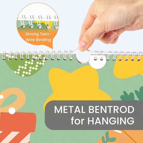 SUNEE 2026 Wall Calendar Large 22.75"x15.5", 21 Month Calendar (Ends December 2027), Vertical Extra Large, Seasons Color in Kuwait