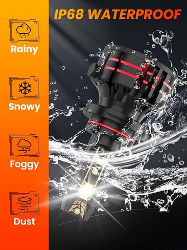 Upgraded Light Bulbs Kit Compatible For 2010-2025 Toyota 4Runner (SR5 / SR5 Premium) Model, 6000K White Plug-and-Play Super Bright Lights Bulbs - 6Pack in Kuwait