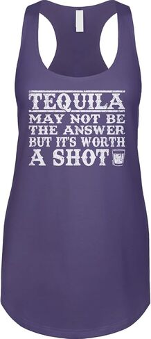 Tequila - Its Worth A Shot - Cinco De Mayo Ladies Tank in Saudi Arabia