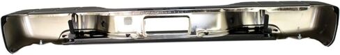 MBI AUTO - Steel Chrome, Rear Step Bumper Assembly Compatible with Stepside 1999-2004 Chevy Silverado & 1999-2005 GMC Sierra 1500, GM1103123 in Kuwait
