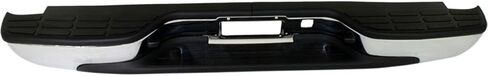 MBI AUTO - Steel Chrome, Rear Step Bumper Assembly Compatible with Stepside 1999-2004 Chevy Silverado & 1999-2005 GMC Sierra 1500, GM1103123 in Kuwait