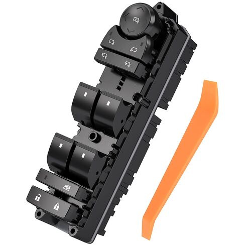 20835553 Front Driver Side Power Window Switch and Door Lock with Folding Mirror Switch Fit for 2007-2014 Chevy Silverado Suburban Tahoe Avalanche, GMC Sierra Yukon YukonXL, Cadillac Escalade#15093440 in Kuwait