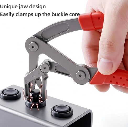 Car Clip Pliers & Trim Removal Tool, Spring-Loaded Fastener Rivet Remover for Auto Door Panels, Interior & Exterior Trim, Removing Automotive Fasteners Clips Without Damage in Saudi Arabia