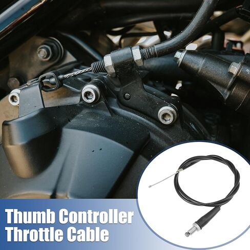 X AUTOHAUX 41.34" Throttle Cable for SSR Coolster Roketa NST X-Treme 50cc 70cc 110cc 125cc Baja Dirt Runner X250 DR50 DR70 DR90 Chinese Pit Dirt Bike Parts in Saudi Arabia