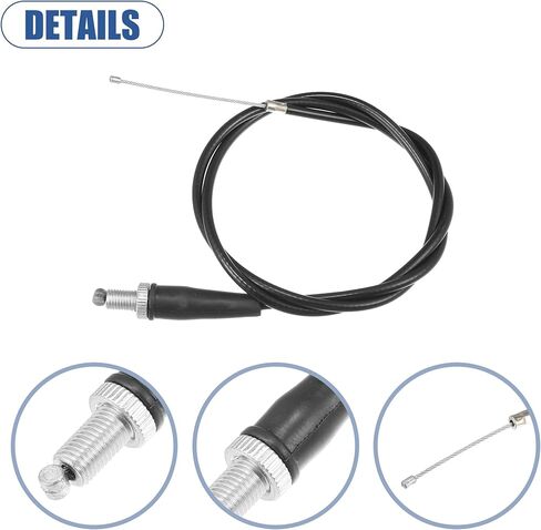 X AUTOHAUX 41.34" Throttle Cable for SSR Coolster Roketa NST X-Treme 50cc 70cc 110cc 125cc Baja Dirt Runner X250 DR50 DR70 DR90 Chinese Pit Dirt Bike Parts in Saudi Arabia