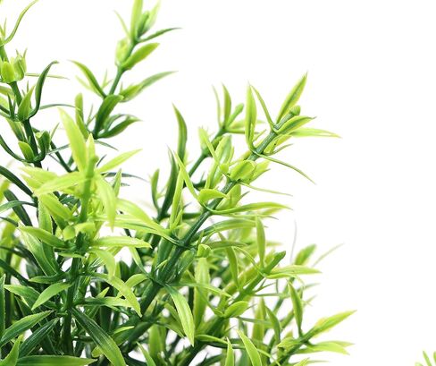 6 Pack Mini Artificial Plants, Set of Potted Fake Plants for Home Office Desk Decor, Small Realistic Miniature Bonsai for Bathroom and Shelf Display in Kuwait