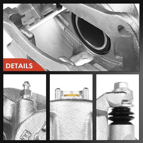 مجموعة فرجار قرص الفرامل A-Premium مع دعامة متوافقة مع موديلات مختارة من Honda - CR-V 2012 2013 2014 2015 2016، L4 2.4L - جانب الراكب الأمامي الأيمن in Saudi Arabia