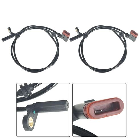 Silscvtt 4 قطعة ABS عجلة السرعة قطعة بديلة لمستشعر مرسيدس C Class 2007-2014 استبدال لمرسيدس E Class 2045400117 2045400317 in Kuwait