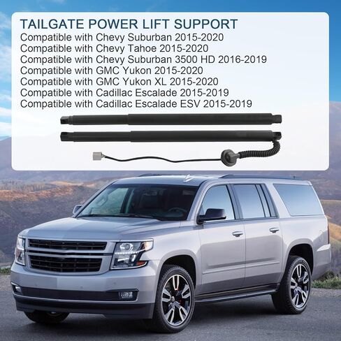Rear Lift Gate Struts with Power Liftgate replacement for Chevy Suburban,Tahoe GMC Yukon,Yukon XL 2015-2020,replacement for Cadillac Escalade,Escalade ESV 2015-2019 84306929 23226162 84183515 23408748 in Saudi Arabia