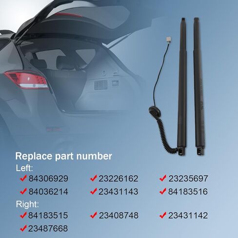 Rear Lift Gate Struts with Power Liftgate replacement for Chevy Suburban,Tahoe GMC Yukon,Yukon XL 2015-2020,replacement for Cadillac Escalade,Escalade ESV 2015-2019 84306929 23226162 84183515 23408748 in Saudi Arabia