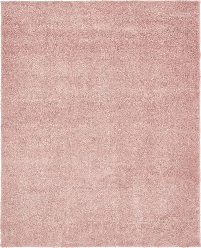 Rugs.com Solid Frieze Collection Rug – 3x5 Red Shag Rug Perfect for Entryways, Kitchens, Breakfast Nooks, Accent Pieces in Saudi Arabia
