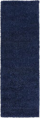 Rugs.com Solid Frieze Collection Rug – 3x5 Red Shag Rug Perfect for Entryways, Kitchens, Breakfast Nooks, Accent Pieces in Saudi Arabia