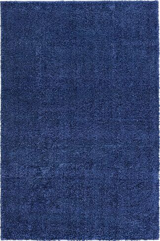 Rugs.com Solid Frieze Collection Rug – 3x5 Red Shag Rug Perfect for Entryways, Kitchens, Breakfast Nooks, Accent Pieces in Saudi Arabia
