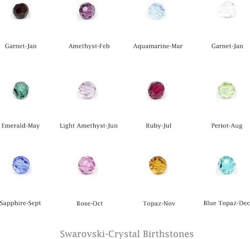 AJ's Collection My Joy Personalized Sterling Silver Name Necklace, Customize with Your Choice of Letters, Matted Finish Includes 925 Chain and Crystal Birthstone, Gifts for Her, Mother, Wife in Kuwait