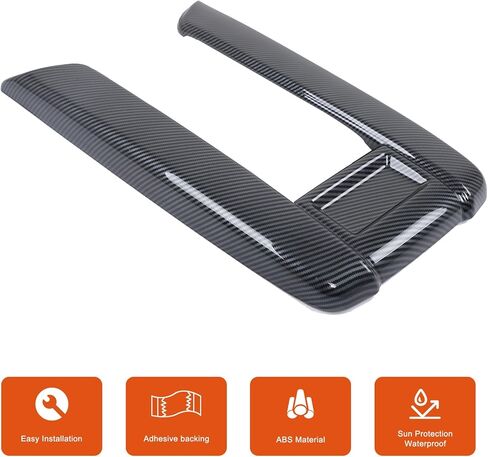 PIUGILH Center Armrest Cover Compatible with Toyota Grand Highlander 2024 2025 Accessories, Center Armrest Box Cover, Carbon Fiber Color in Saudi Arabia