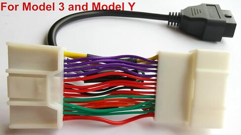 الطراز 3 والطراز Y Obd2، محول الماسح الضوئي التشخيصي الفاصل 26Pin لطراز TSL 3 والطراز Y Post من يناير 2019 إلى الآن in Kuwait