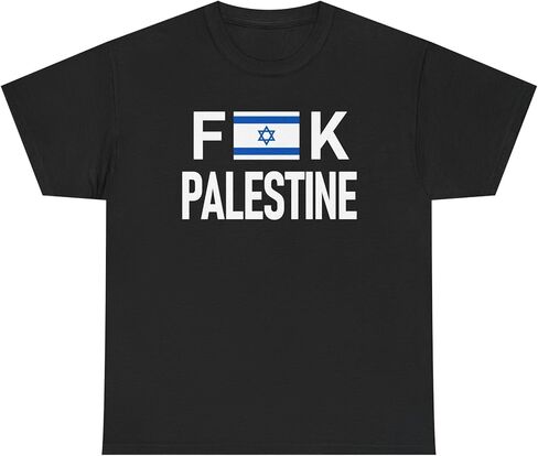 براين بولا تي شيرت مناهض لفلسطين يدعم الديمقراطيات ملابس in Kuwait