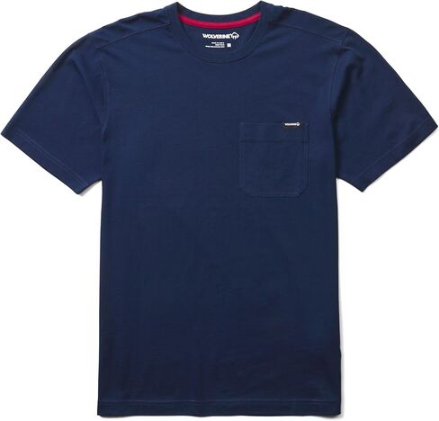 Wolverine Mens Classic Short Sleeve Pocket Tee in Saudi Arabia
