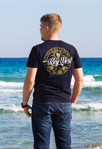 تي شيرتات Conch Republic of Key West وFlorida Keys، ثقيلة الوزن، 100% قطن in Kuwait